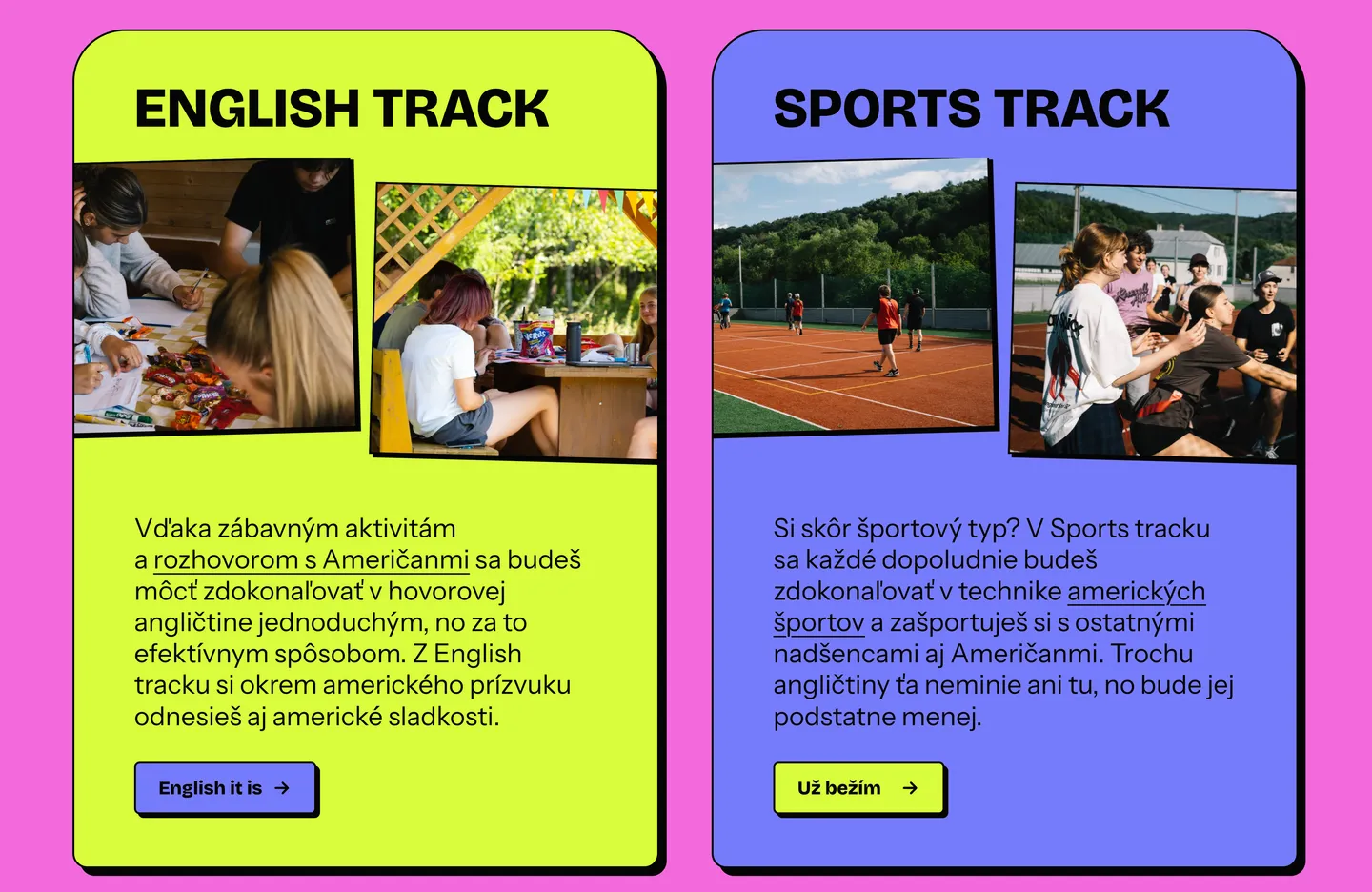 English track a Sports track