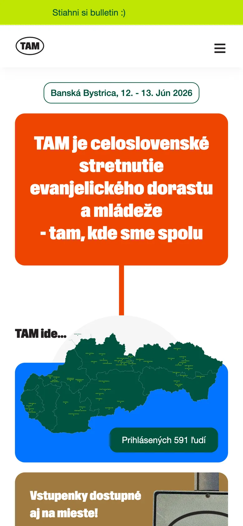Web TAM na mobile